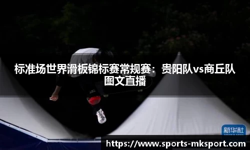 标准场世界滑板锦标赛常规赛：贵阳队vs商丘队图文直播